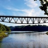 Most kolejowy w Pilchowicach ma ponad 100 lat i został uznany za zabytek techniki.