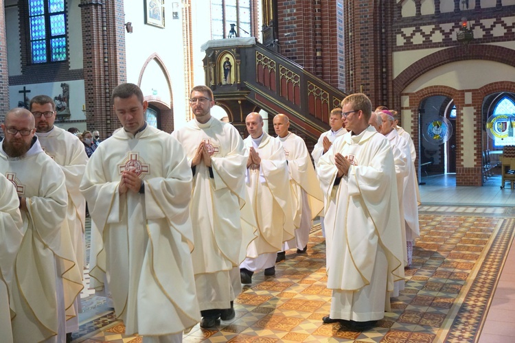 Piesza pielgrzymka na Jasną Górę - Msza i wyjście z katedry