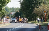 Piesza pielgrzymka na Jasną Górę - wyjście z Tworoga do Boronowa