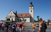 Piesza pielgrzymka na Jasną Górę - wyjście z Tworoga do Boronowa