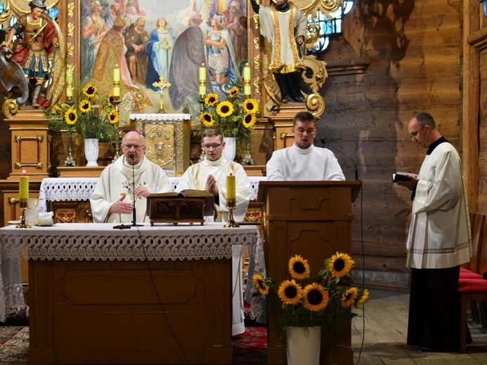 Msza św. opolskiej pielgrzymki u św. Anny w Oleśnie