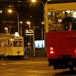 Nocny przejazd zabytkowymi tramwajami