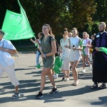 Pielgrzymkowe wejście na Jasną Górę