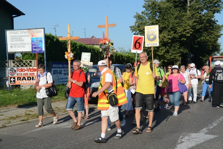 Sobotnie wyjście na szlak pielgrzymi
