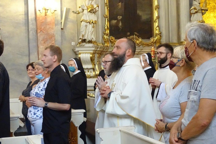 Obłóczyny u wschowskich franciszkanów