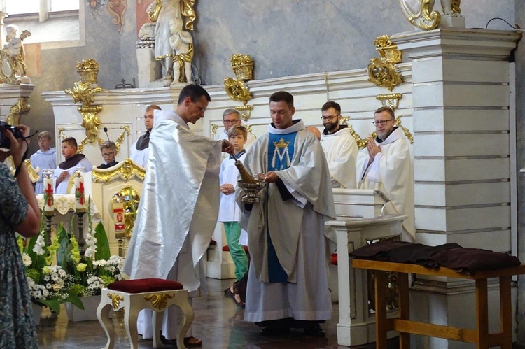 Obłóczyny u wschowskich franciszkanów