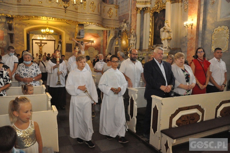 Obłóczyny w klasztorze Braci Mniejszych we Wschowie 