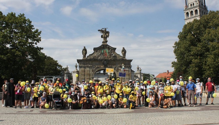 Piesza pielgrzymka na Jasną Górę już u celu