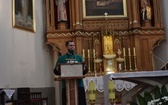 Piesza pielgrzymka na Jasną Górę - przekazanie krzyża w Konopiskach