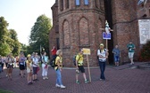 Piesza pielgrzymka na Jasną Górę - przekazanie krzyża w Konopiskach