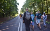 Piesza pielgrzymka na Jasną Górę - przekazanie krzyża w Konopiskach