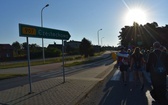 Piesza pielgrzymka na Jasną Górę - przekazanie krzyża w Konopiskach
