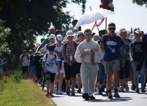 Grupa 6 w pielgrzymkowej sztafecie