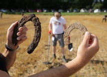 Znalzeione końskie podkowy