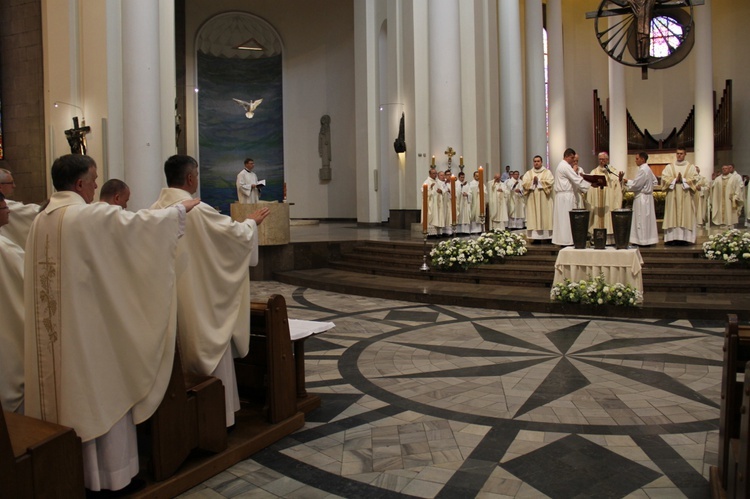 Msza św. Krzyżma w Katowicach