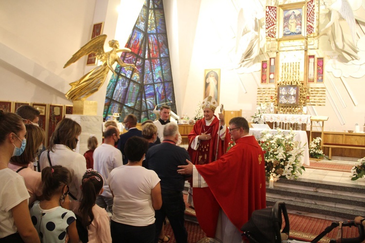 Odpust w Pasierbcu z bp. Andrzejem Jeżem