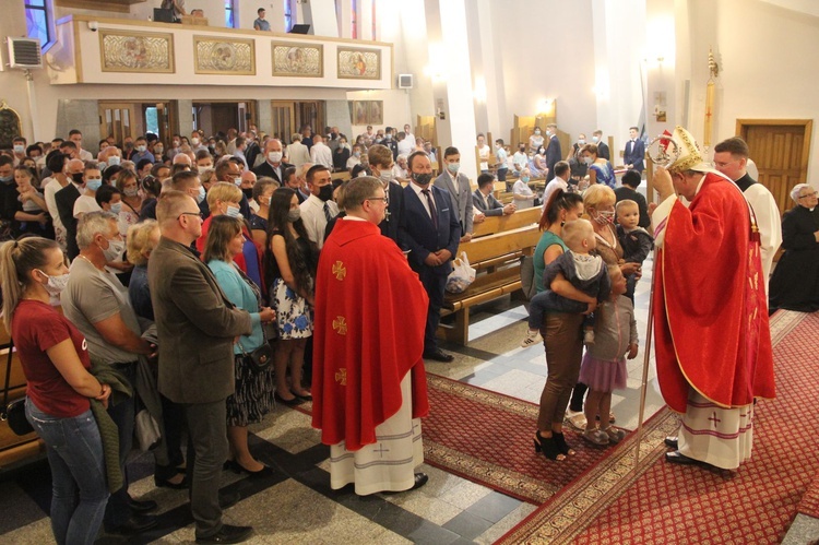 Odpust w Pasierbcu z bp. Andrzejem Jeżem