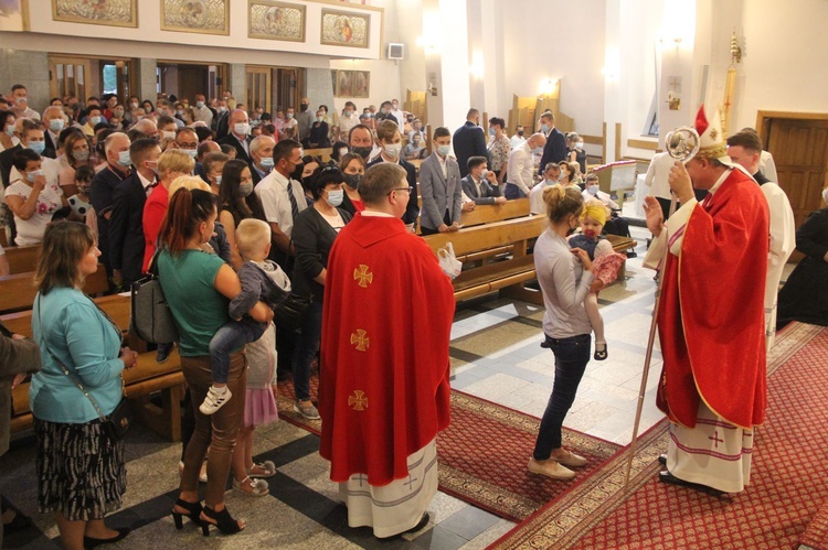 Odpust w Pasierbcu z bp. Andrzejem Jeżem