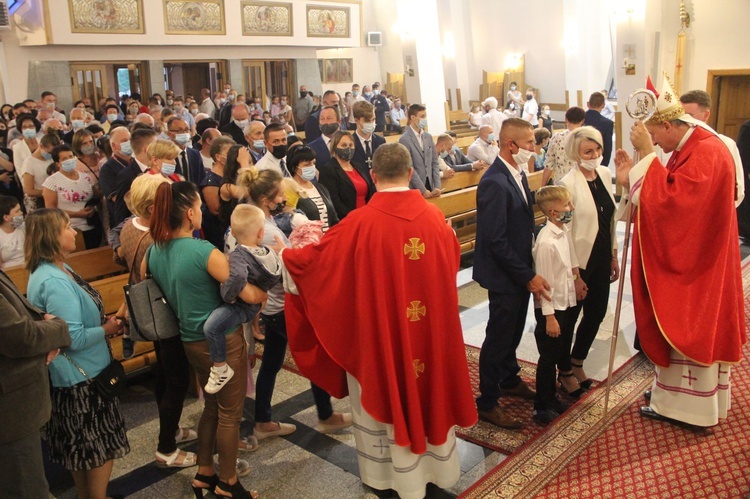 Odpust w Pasierbcu z bp. Andrzejem Jeżem