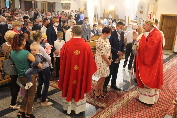 Odpust w Pasierbcu z bp. Andrzejem Jeżem