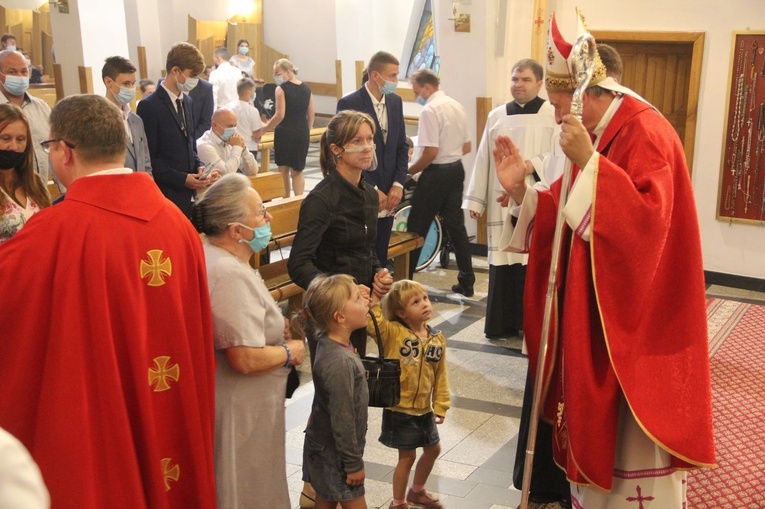 Odpust w Pasierbcu z bp. Andrzejem Jeżem