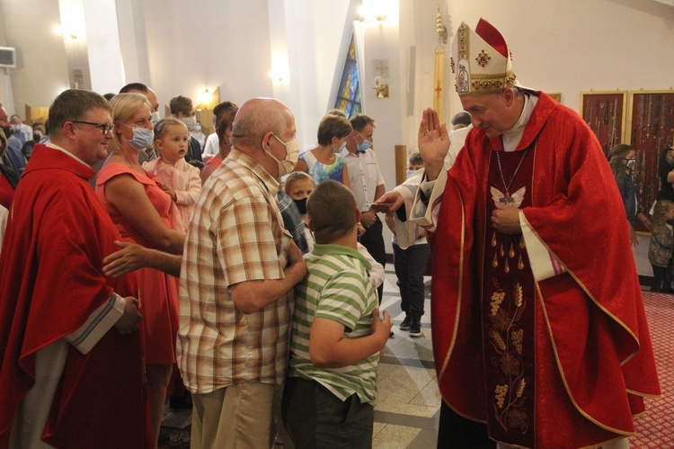 Odpust w Pasierbcu z bp. Andrzejem Jeżem