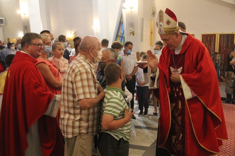 Odpust w Pasierbcu z bp. Andrzejem Jeżem