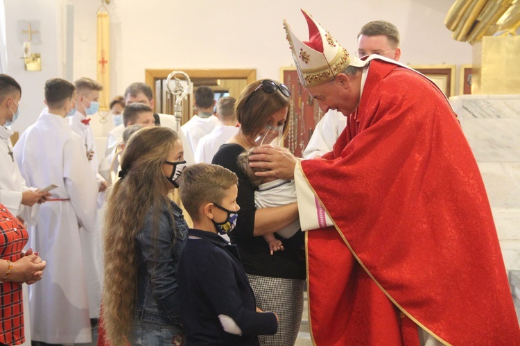 Odpust w Pasierbcu z bp. Andrzejem Jeżem