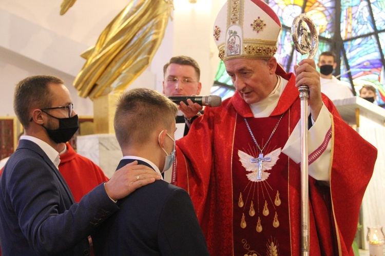 Odpust w Pasierbcu z bp. Andrzejem Jeżem