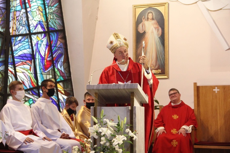 Odpust w Pasierbcu z bp. Andrzejem Jeżem