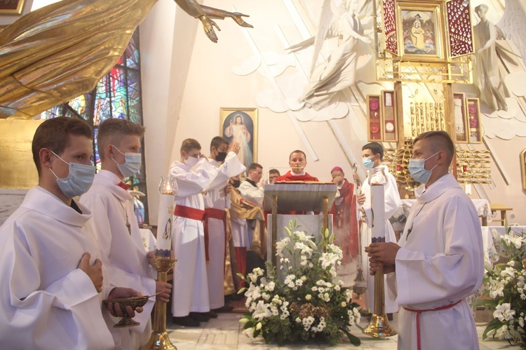 Odpust w Pasierbcu z bp. Andrzejem Jeżem