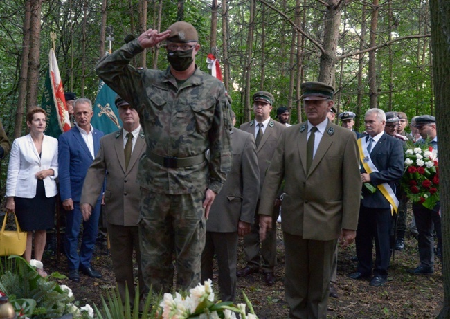 Uroczystość 70. rocznicy śmierci "Drągala"