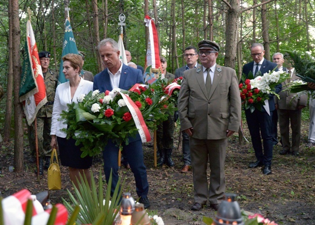 Uroczystość 70. rocznicy śmierci "Drągala"