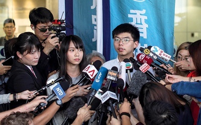 Katoliczka Agnes Chow i ewangelik Joshua Wong to liderzy opozycji demokratycznej w Hongkongu.