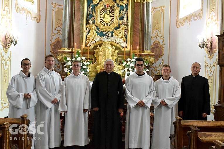 Pielgrzymka kleryków przed obłóczynami