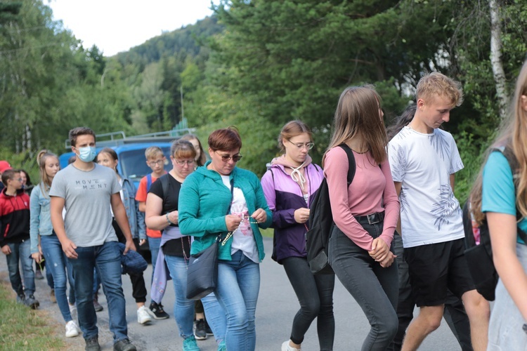 Pielgrzymka z Trzciany koło Bochni do Pasierbca