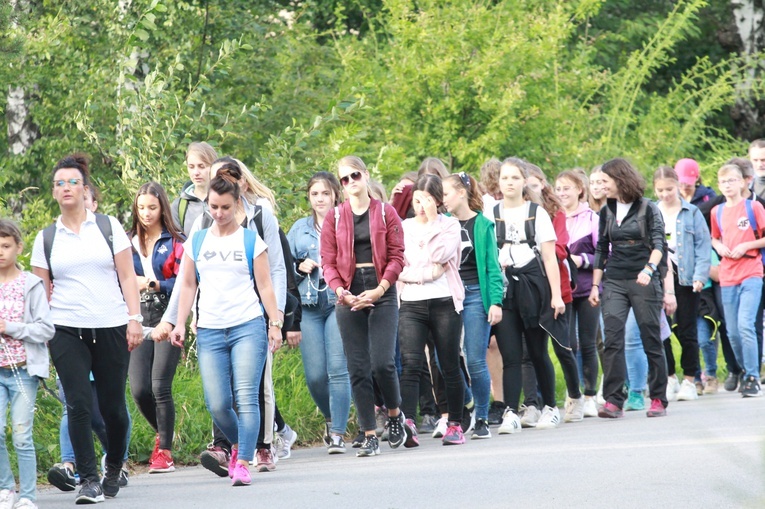 Pielgrzymka z Trzciany koło Bochni do Pasierbca