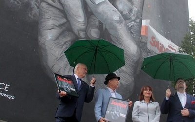 Mural wdzięczności w Polkowicach