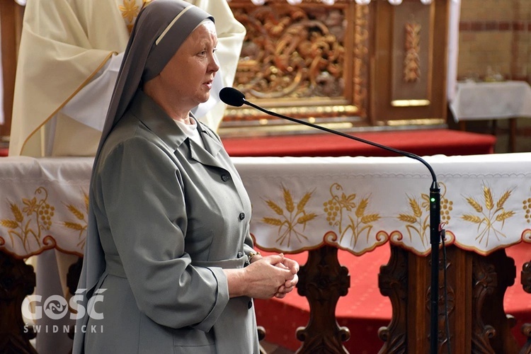 S. Bernadetta Żygadło w czasie jednej z ostatnich uroczystości w przedszkolu.