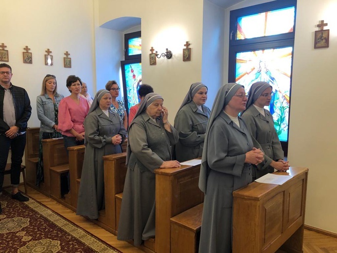 Pożegnanie s. Bernadetty w świdnickim przedszkolu sióstr prezentek