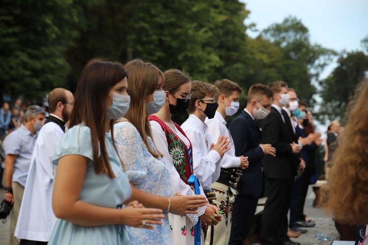 Młodzież w Kalwarii Zebrzydowskiej