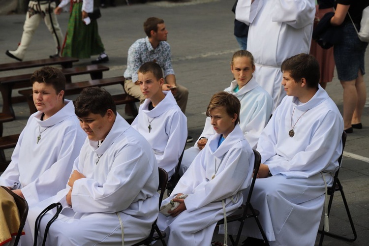 Młodzież w Kalwarii Zebrzydowskiej