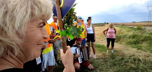 Jasnogórscy pielgrzymi z Żywca AD 2020 na trasie