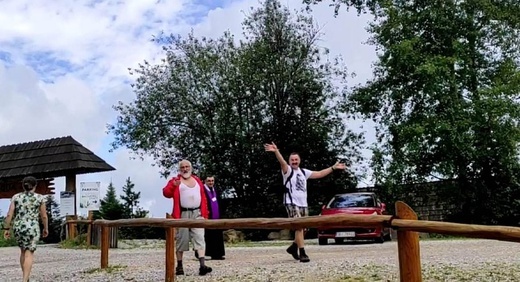 Jasnogórscy pielgrzymi z Żywca AD 2020 na trasie