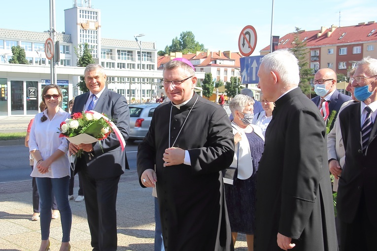 Msza św. w Koszalinie w 40. rocznicę powstania NSZZ Solidarność