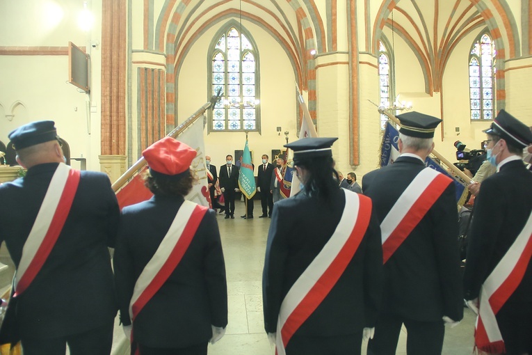 Msza św. w Koszalinie w 40. rocznicę powstania NSZZ Solidarność
