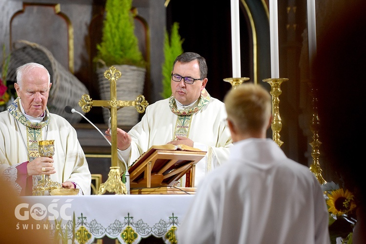 Strzegom. Dożynki gminne z biskupem seniorem