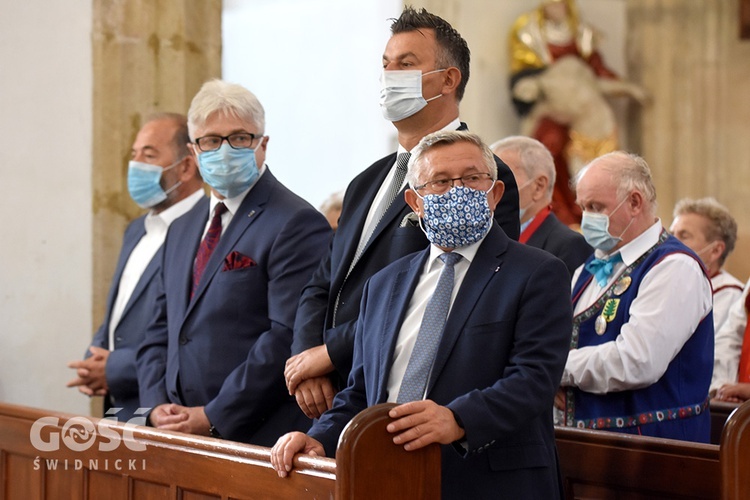 Strzegom. Dożynki gminne z biskupem seniorem