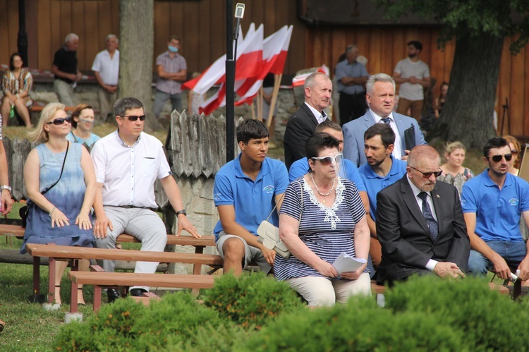 Just. Odsłonięcie tablicy upamiętniającej por. Janinę Lewandowską