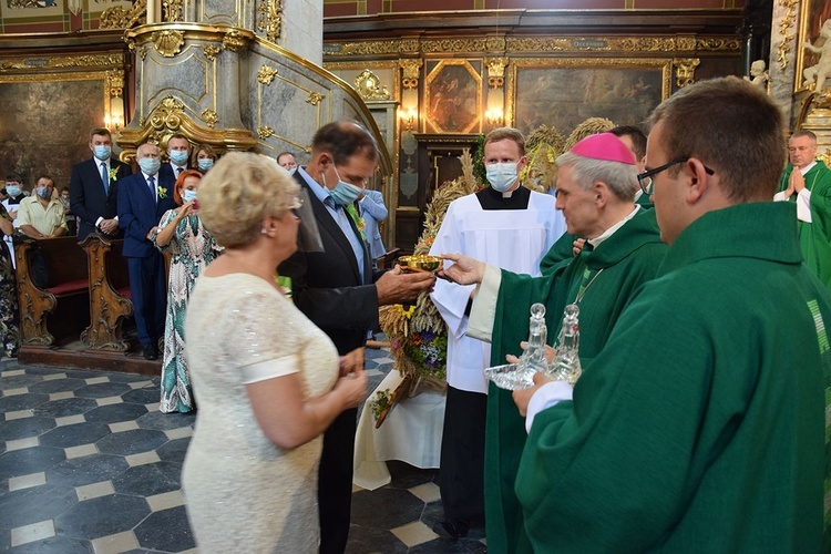 Dożynki diecejzlane i powiatowe w Sandomierzu